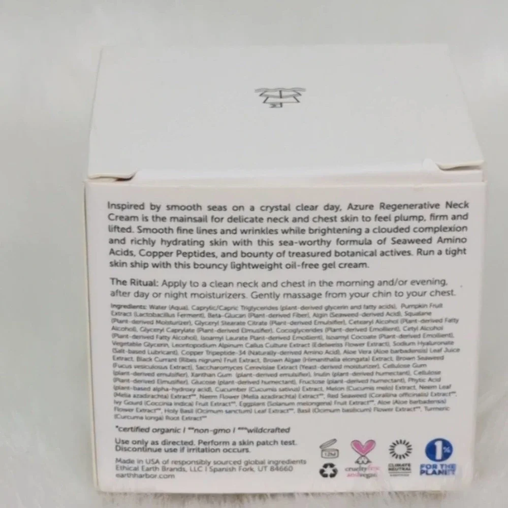 EARTH HARBOR NATURALS Azure Regenerative Neck‎ Creme